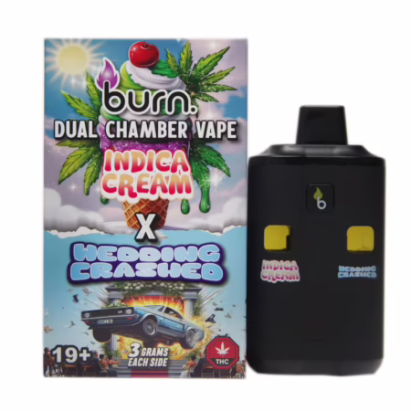 Burn Dual Chamber Pen 6g - Indica Cream (I) + Wedding Crashed (S)
