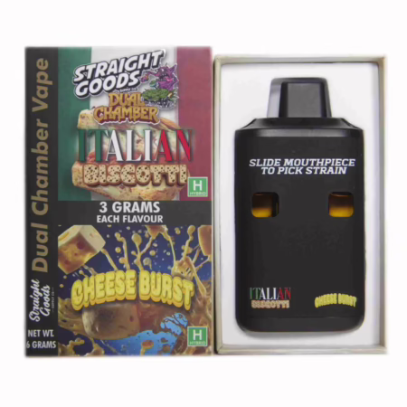 Straight Goods Dual Chamber Pen (6g) - Italian Biscotti + Cheese Burst