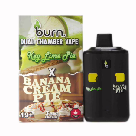 Burn Dual Chamber Pen 6g - Key Lime Pie (H) + Banana Cream Pie (H)