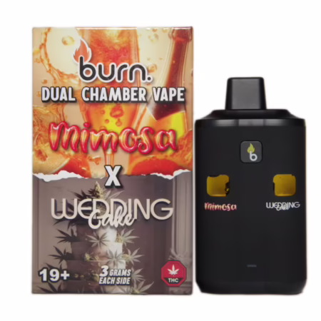 Burn Dual Chamber Pen 6g - Mimosa (H) + Wedding Cake (I)