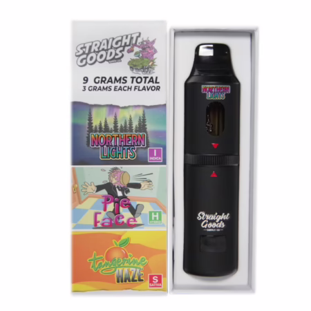 Straight Goods Triple Chamber Pen (9g) - Northern Lights + Tangerine Haze + Pie Face