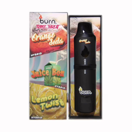 Burn Triple Threat Pen (9g) - Orange Soda + Juice Box + Lemon Twist