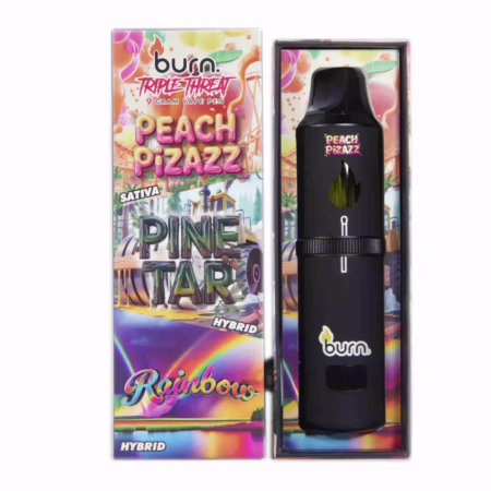 Burn Triple Threat Pen (9g) - Peach Pizazz + Pine Tar + Rainbow
