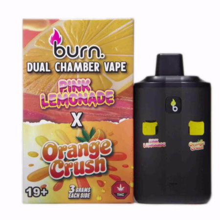 Burn Dual Chamber Pen 6g - Pink Lemonade (H) + Orange Crush (H)
