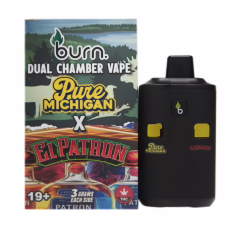 Burn Dual Chamber Pen 6g - Pure Michigan (I) + El Patron (S)