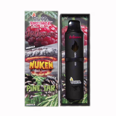 Burn Triple Threat Pen (9g) - Red Raspberry + Nuken + Pine Tar