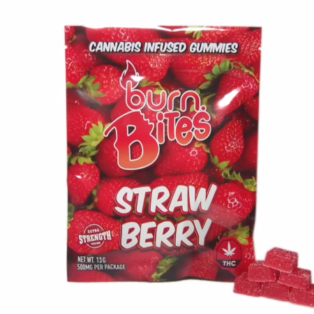 Burn Bites - Strawberry 500mg
