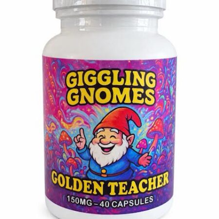 Giggling Gnomes - Golden Teacher Micro Dose Capsules 6000mg
