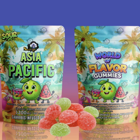 Sky High Edibles - World of Flavor Asia Pacific Gummies 1200mg