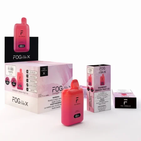 Fog Formulas Series X Nicotine Disposable - Dragon Fruit Strawberry Ice