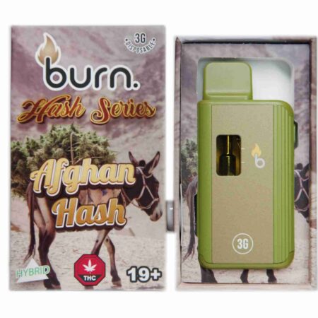 Burn Disposable Pen 3g - Afghan Hash