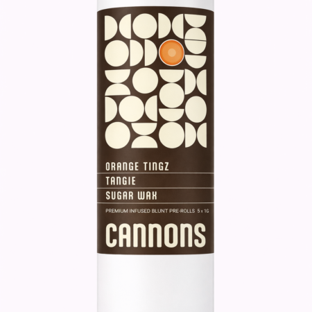 Cannons – Orange Tingz x Tangie Premium Sugar Wax 2 Pack Pre-Roll (Hybrid)