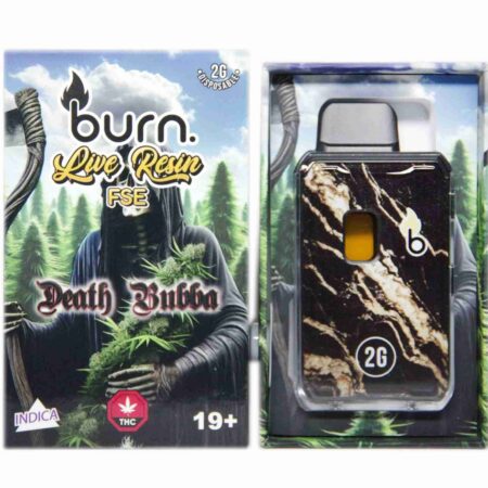 Burn Live Resin FSE Disposable Pen 2g - Death Bubba